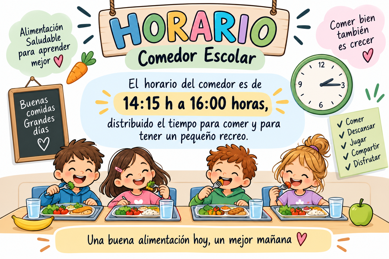 horario comedor